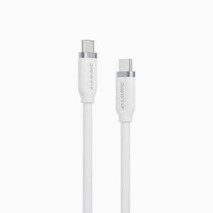 Elements Silicone 5A/240W USB2 USB-C TO C Male Cable White - 2m
