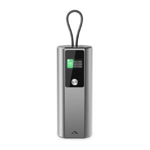 Power Bank 27600MAH W/ 160W USB Charging With CLIP USB-C Cable