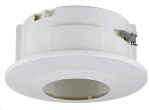 Polycarbonate In-ceiling Flush Mount For Dome Cameras - Ivory