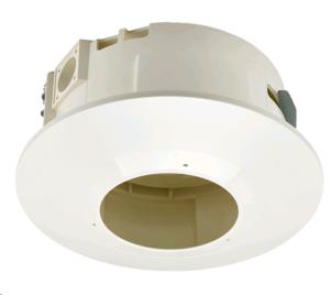 Polycanonate In-ceiling Flush Mount - Fisheye Cameras - Compatible With Xnf-8010r/rv/rvm And Pnf-9010r/rv/rvm - Ivory