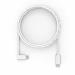 6FT USB-C TO 90 DEGREE LIGHTNING CABLE WHITE
