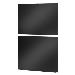 Easy Rack Side Panel 42U/1200mm Deep Split Side Panels Black Qty 2