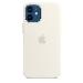 iPhone 12 Mini - Silicone Case With Magsafe - White