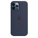 iPhone 12 Pro Max - Silicone Case With Magsafe - Deep Navy