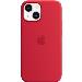 iPhone 13 Mini - Silicone Case With Magsafe - red