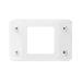 SECURE MOUNTING PLATE (LG/100MM/VHB) WHITE