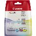 Ink Cartridge - Cli-521 Value Pack C/ M/ Y Blister (2934b007)