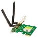 WLAN ADAPTER 2.4GHZ 300MBPS PCIE X1 W/DUAL ANTENNA