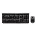 DW 3000 Desktop - Keyboard and Mouse - Wireless - Black - Azerty Belgian