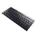 KW 9200 MINI Compact Rechargeable - Keyboard - Wireless or Bluetooth - Black - Qwerty US/Int''l
