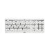 CHERRY KW 3000 Full-Size Keyboard Low-Noise - Wireless - White - Qwertzu German