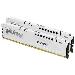 32GB Ddr5 6000mt/s Cl30 DIMM Kit Of 2 Fury Beast White Expo
