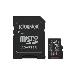 Micro Sdxc Card - Canvas Select Plus - 64GB - Uhs-i U1/u3 Video Class 10/30 A1 With Adapter