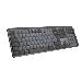MX Mechanical Wireless Illuminated Performance Keyboard - Graphite US International Qwerty Tactile Quiet