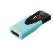 ATTACHE 4 PASTEL - 32GB USB Stick -  USB 2.0 - Aqua - Read 25mb/s Write 8mb/s