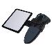 Durascan D760 - Professional Barcode Scanner & Passport Reader With Phone Holder - Grey