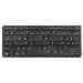 Multi-device Compact Bluetooth Keyboard Black (fr)