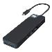 Hyperdrive Flex 8 Port USB-c Hub (black)