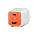 Charger Hyperjuice Flex 65w Gan - Orange