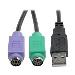 USB TO PS/2 ADAPTER CABLE M/FX2