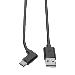 USB TYPE-A TO TYPE-C CBL RT-ANG USB-C THUNDERBOLT 3 1.83M