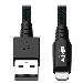 HVY-DUTY USB SYNC CHARGE CABLE LIGHT USB2.0 ARAMID GREY 3.05M