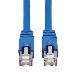 CAT6A 10G SNAGLESS F/UTP PATCH CABLE RJ45 M/M POE BLUE 1.83 M