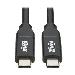 USB-C TO USB-C CBL M/M 2.0 5A USB-IF CERTIF THUNDERBOLT 3 1M