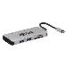 USB-C PRT DOCK STATION HDMI 4K USB-A/C SD/MIC SD PD CHAR 3.0GRY