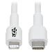 TRIPP LITE USB-C to Lightning Sync/Charge Cable (M/M), MFi Certified, White 1m