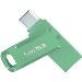 SanDisk Ultra Dual Drive Go - 256GB USB Stick - USB-C 3.1 Gen 1 - Green