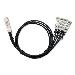 Direct Attached Cable 100g Qsfp28 To 4x 25g Sfp28 Fan-out 1m