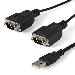 Ftdi USB To Serial Adapter Cable With Com Retention 2port