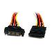 SATA Power Extension Cable 15 Pin 12in