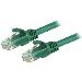Patch Cable - CAT6 - Utp - Snagless - 50cm - Green - Etl Verified