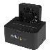 Docking Station - External For 2.5in Or 3.5in SATA III 6gbps Hard Drives - ESATA Or USB 3.0 With Uasp