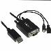 DisplayPort To Vga Adapter Cable With Audio - 2m