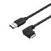 Slim Micro USB 3.0 Cable - M/m - Right  Ngle Micro-USB - 0.5m