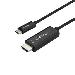 USB C To Hdmi Cable 4k At 60 Hz - Black - 1m