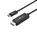 USB C To Hdmi Cable - 4k At 60 Hz - Black  -  2m