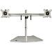 Dual-monitor Stand - Horizontal - Silver