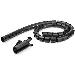 Spiral Cable Management Sleeve 25mm X 1.5m /1x 4.9 - Black