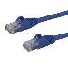 Patch Cable - CAT6 - Utp - Snagless - 1.5m - Blue