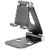 Universal Smartphone And Tablet Stand - Multi Angle - Foldable Black