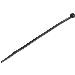 Cable Ties -black Nylon Zip Tie Wraps Ul Taa 100 Pack 6in