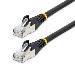Patch Cable - CAT6a - S/ftp - Snagless - 10m - Black (lszh)