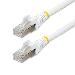 Patch Cable - CAT6a - S/ftp - Snagless - 5m - White (lszh)