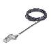 Universal Laptop Lock Security Cable Keyless Combination Locking Cable, Anti-theft Cut-resistant Steel