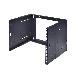 Wall Mounted Rack 2-post 8u - 19in Server Bracket Open Frame