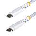 USB-c Charging Cable 60w Pd/rugged USB 2.0 Charger 3m White